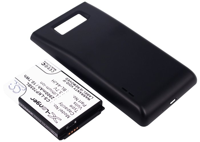 LG Extended With Black Color Back Cover BL-44JH аккумулятор 2900mAh