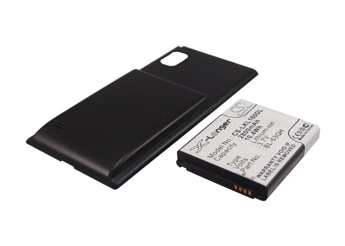 LG Extended With Black Color Back Cover BL-53QH аккумулятор 2800mAh