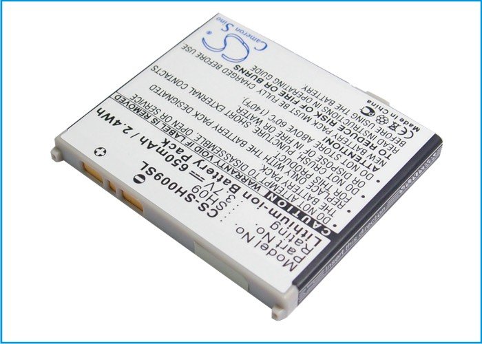 Sharp SH903i, SH902ISL SH09 akumulatoru 650mAh