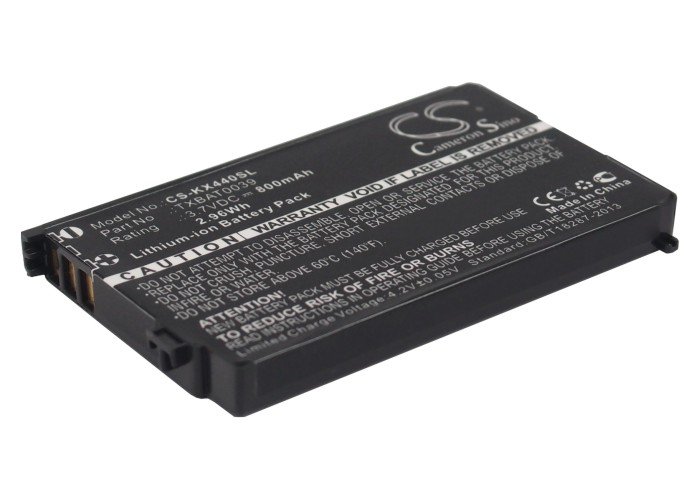 Kyocera KX1, KX1i, KX9, KX440, KX444 TXBAT10039 аккумулятор 800mAh