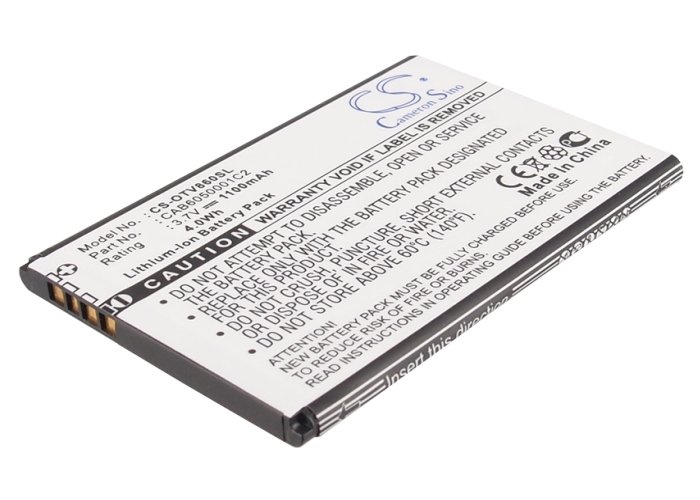 Vodafone/Alcatel V860 telefonu akumulators Li-ion 1100mAh