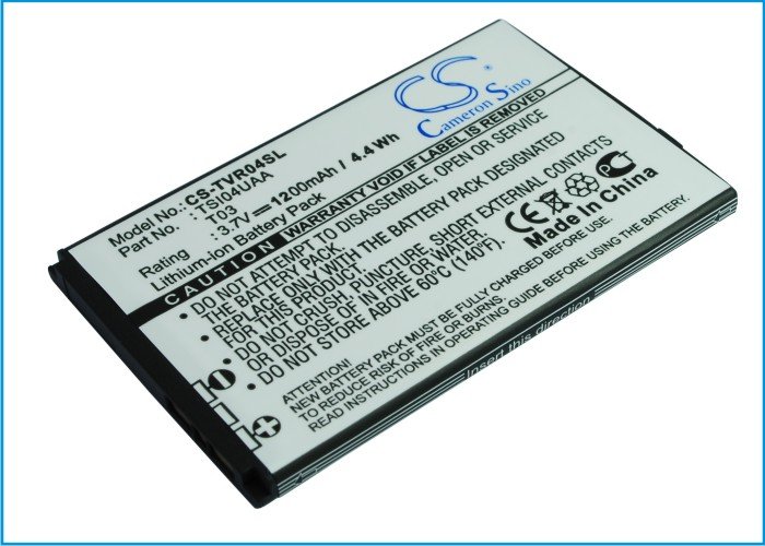 Toshiba Regza IS04, T-01C TSI04UAA, T03 battery 1200mAh