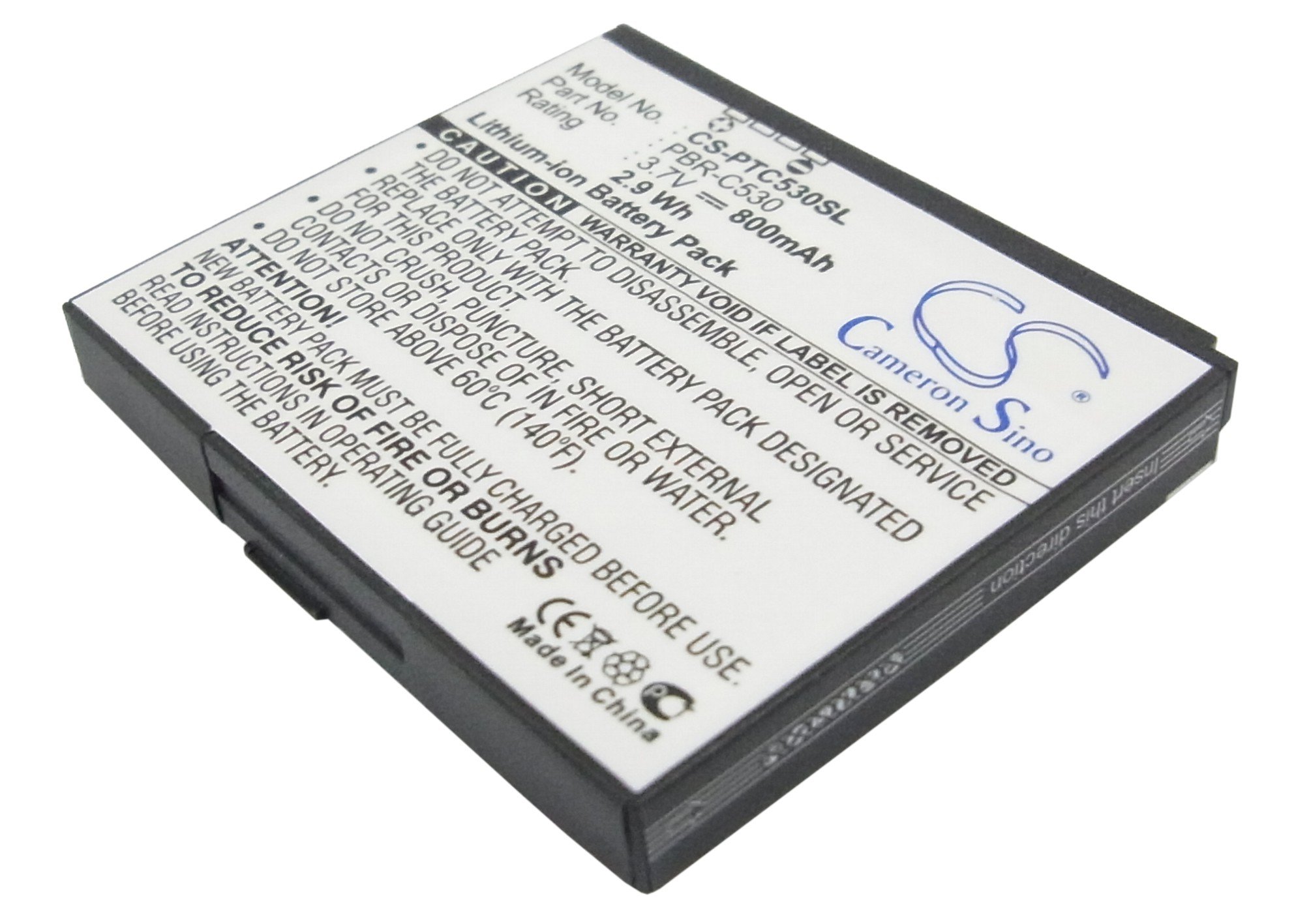 Pantech 5HTB0045B0A akumulatoru 800mAh