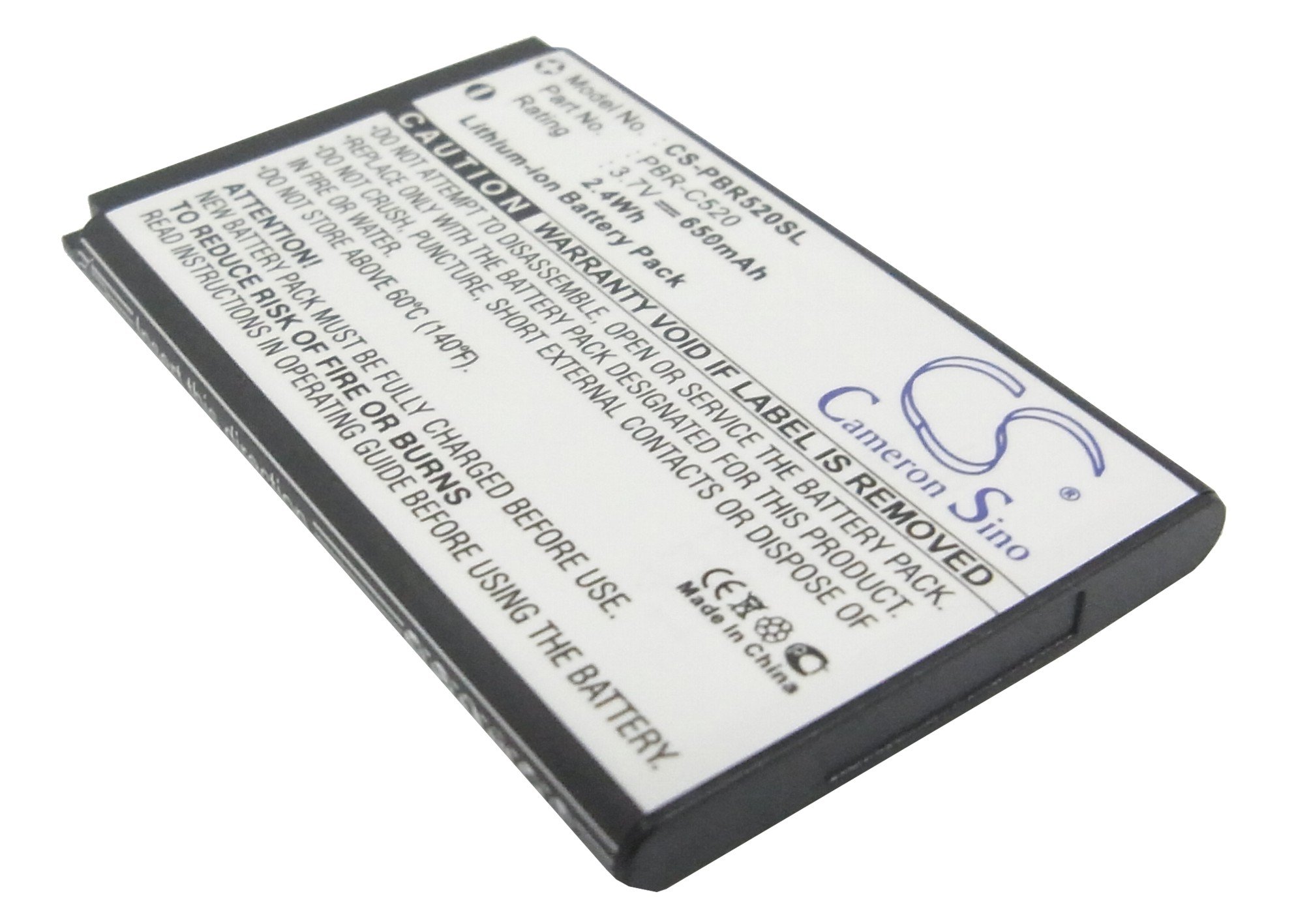 Pantech PBS-PC7300 akumulatoru 650mAh