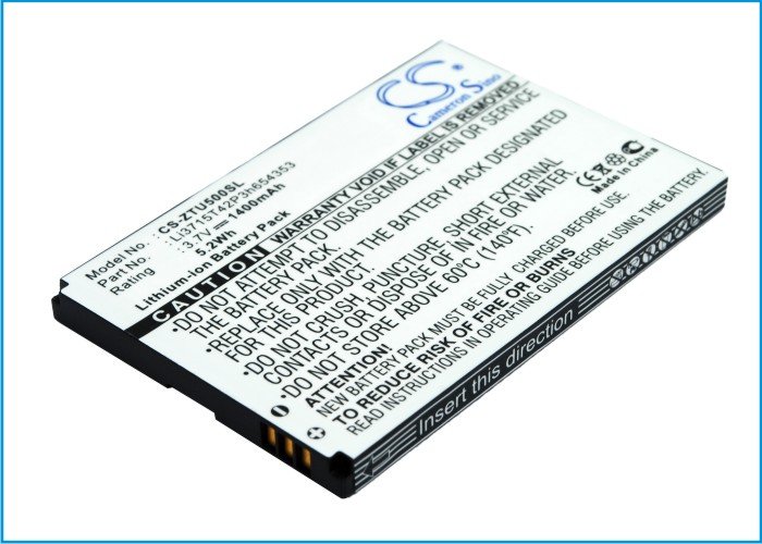ZTE Li3715T42P3h654353,  akumulatoru 1400mAh