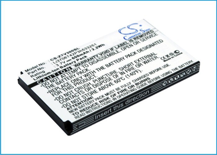 ZTE Li3706T42P3h533251 mobile phone battery 600mAh