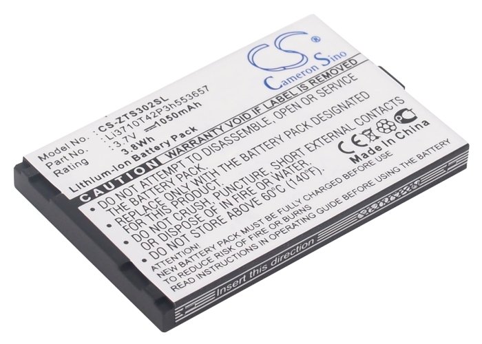 ZTE Li3710T42P3h553657 mobile phone battery 1050mAh