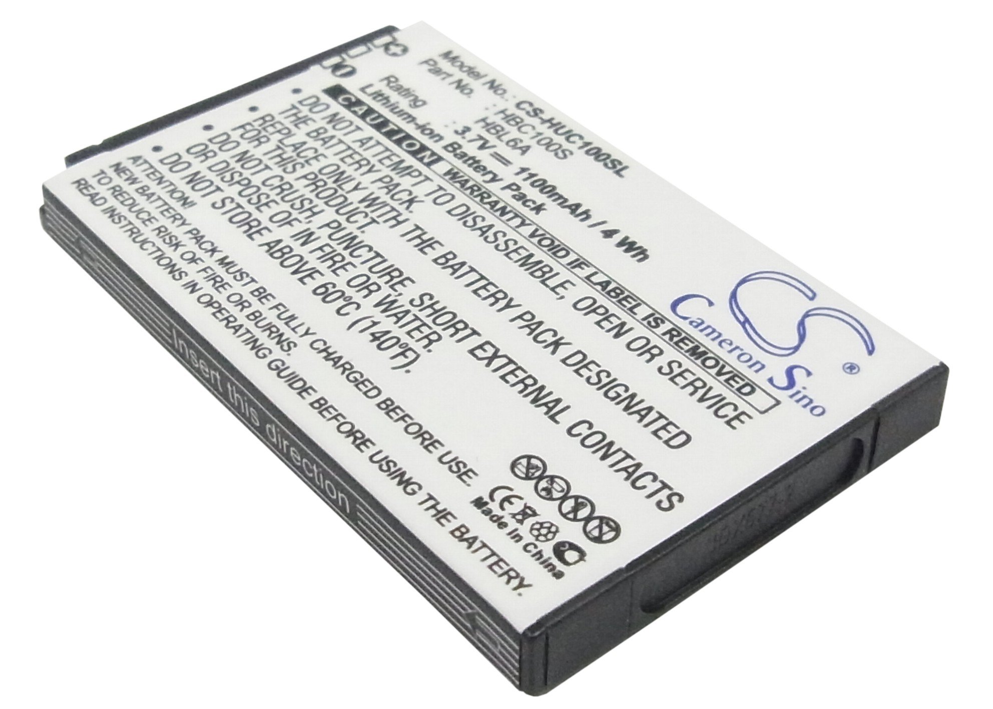 Huawei HBL6A, HBC100S аккумулятор 1100mAh