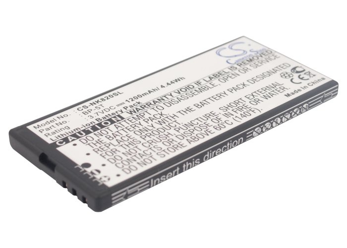 Nokia BP-5T mobile phone battery 1200mAh