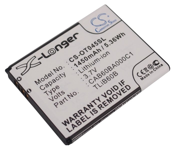 Alcatel CAB60BA000C1, TLiB60B aku 1450mAh