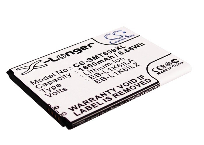 Samsung EB-L1K6ILA, EB-L1K6ILZ mobile phone battery 1800mAh