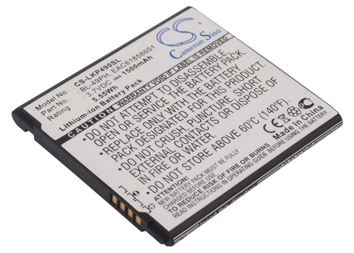 LG BL-49PH, EAC61858601, EAC61858601 AAC aku 1500mAh