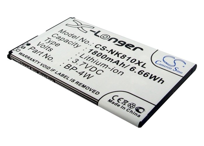 Nokia BP-4W mobile phone battery 1800mAh