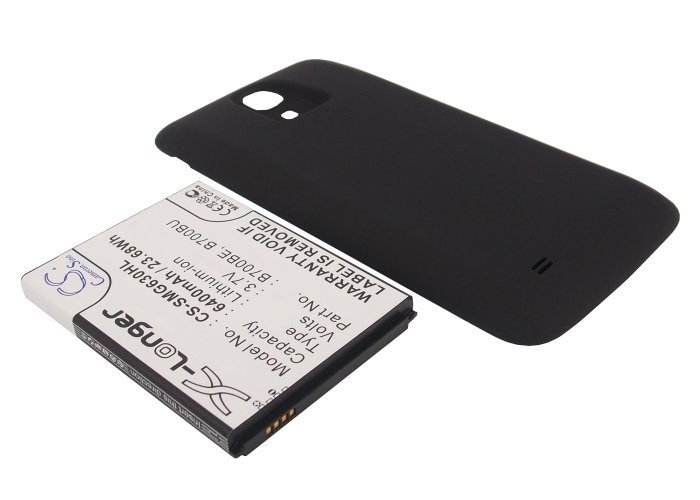 Samsung B700BE, B700BU mobile phone battery 6400mAh black backcover