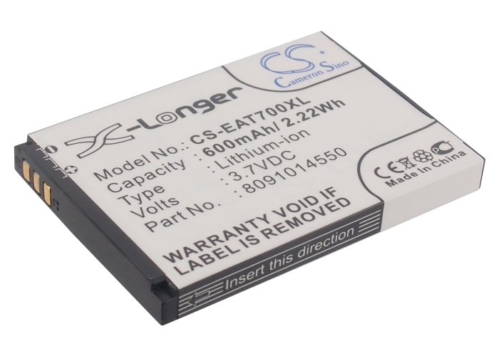 ITT 8091014550 aku 600mAh