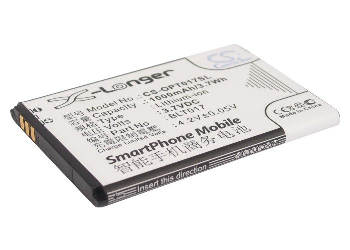 OPPO BLT017 mobile phone battery 1000mAh