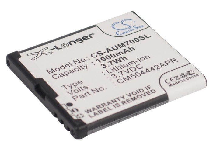 Amplicom CM504442APR mobile phone battery 1000mAh