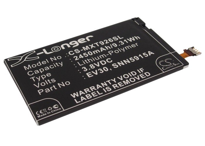 Motorola EV30, SNN5915A, SNN5915B aku 2450mAh