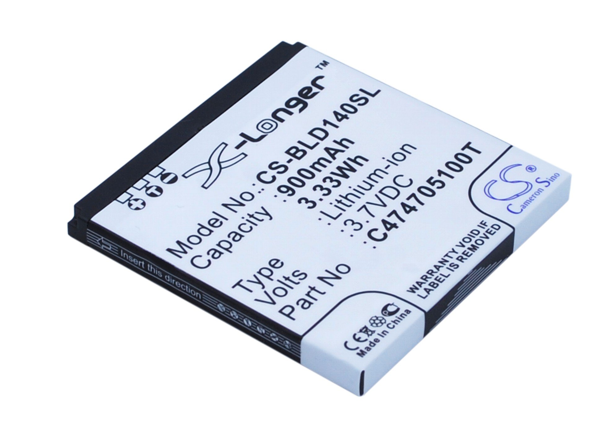 BLU Dash JR, D140, D141S, D141W, Dash Jr Social, Dash Junior, Dash JR W 900mAh mobile phone battery