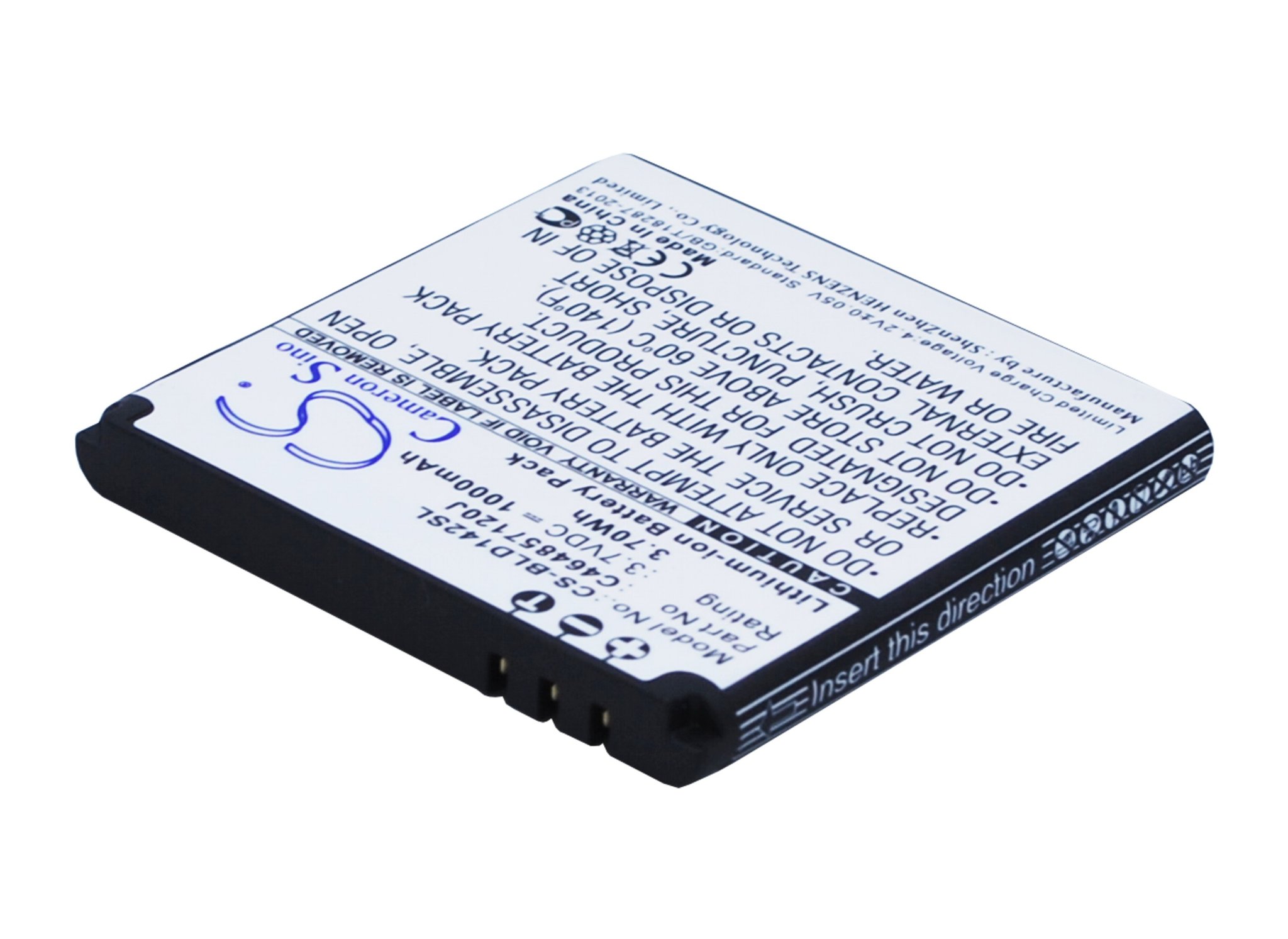 BLU Dash Junior 4.0, D142, DASH JR 4.0, 1000mAh mobiiltelefoni aku