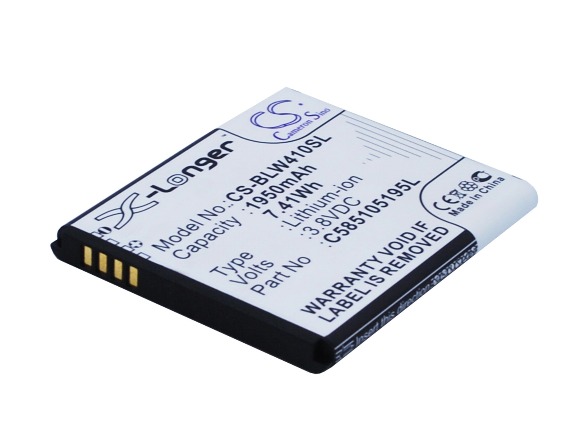 BLU Win JR, W410 1950mAh mobile phone battery