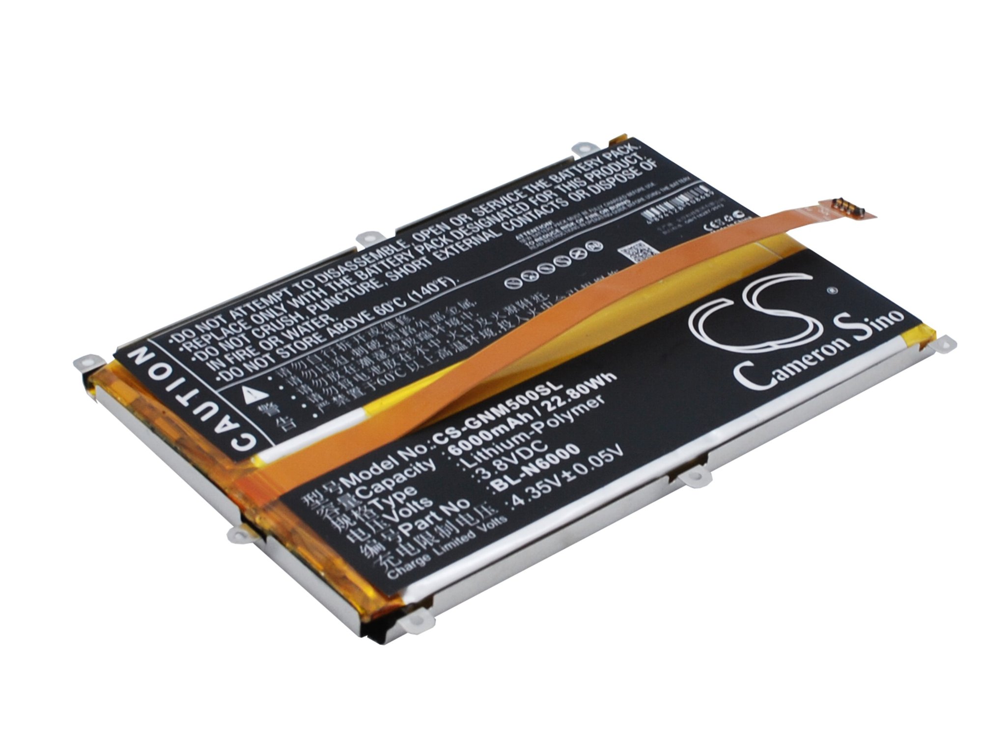 Gionee BL-N6000 6000mAh akumulatoru