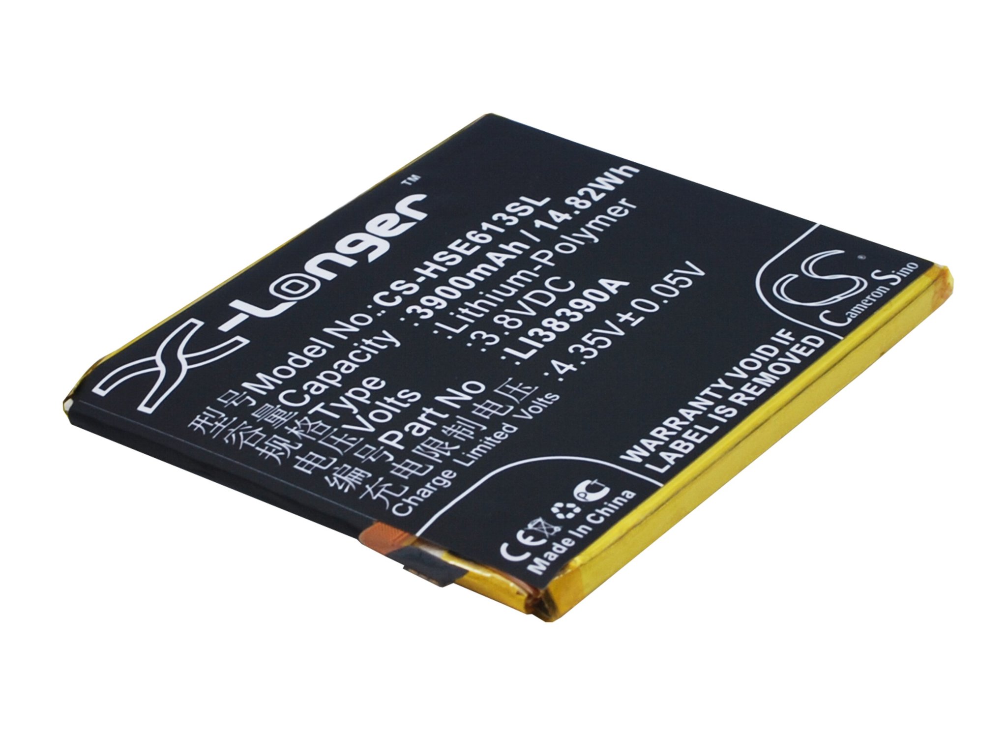 Hisense LI38390A 3900mAh akumulatoru