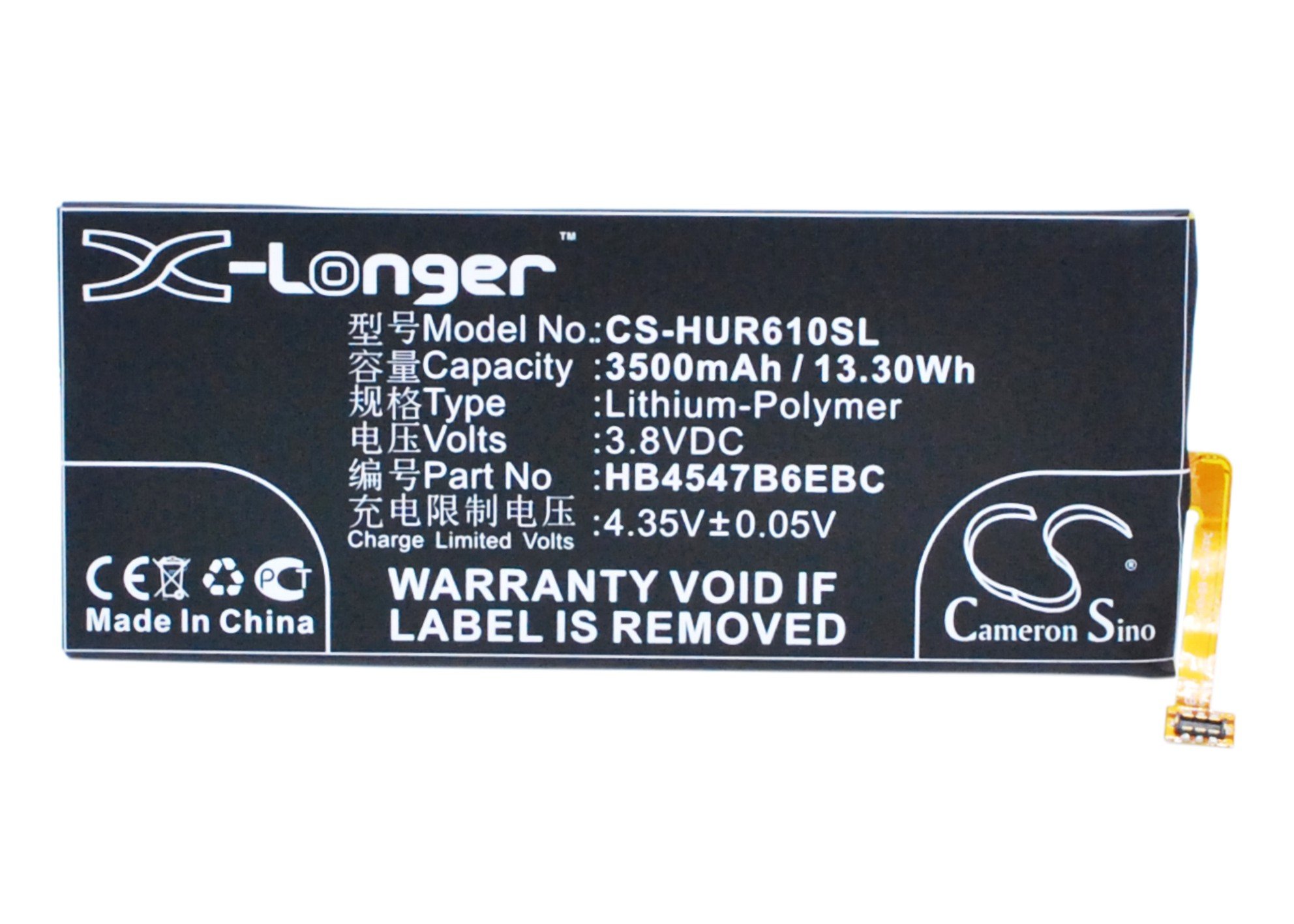 Huawei HB4547B6EBC 3500mAh аккумулятор для телефона