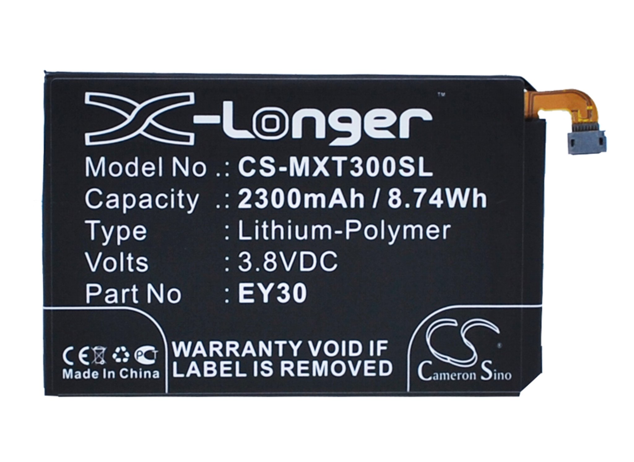 Motorola EY30, SNN5945A 2000mAh mobiiltelefoni aku