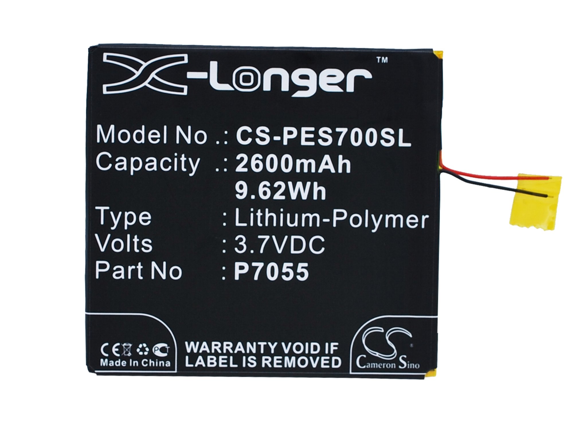 Posh P7055, GY-288792PL 2600mAh akumulatoru