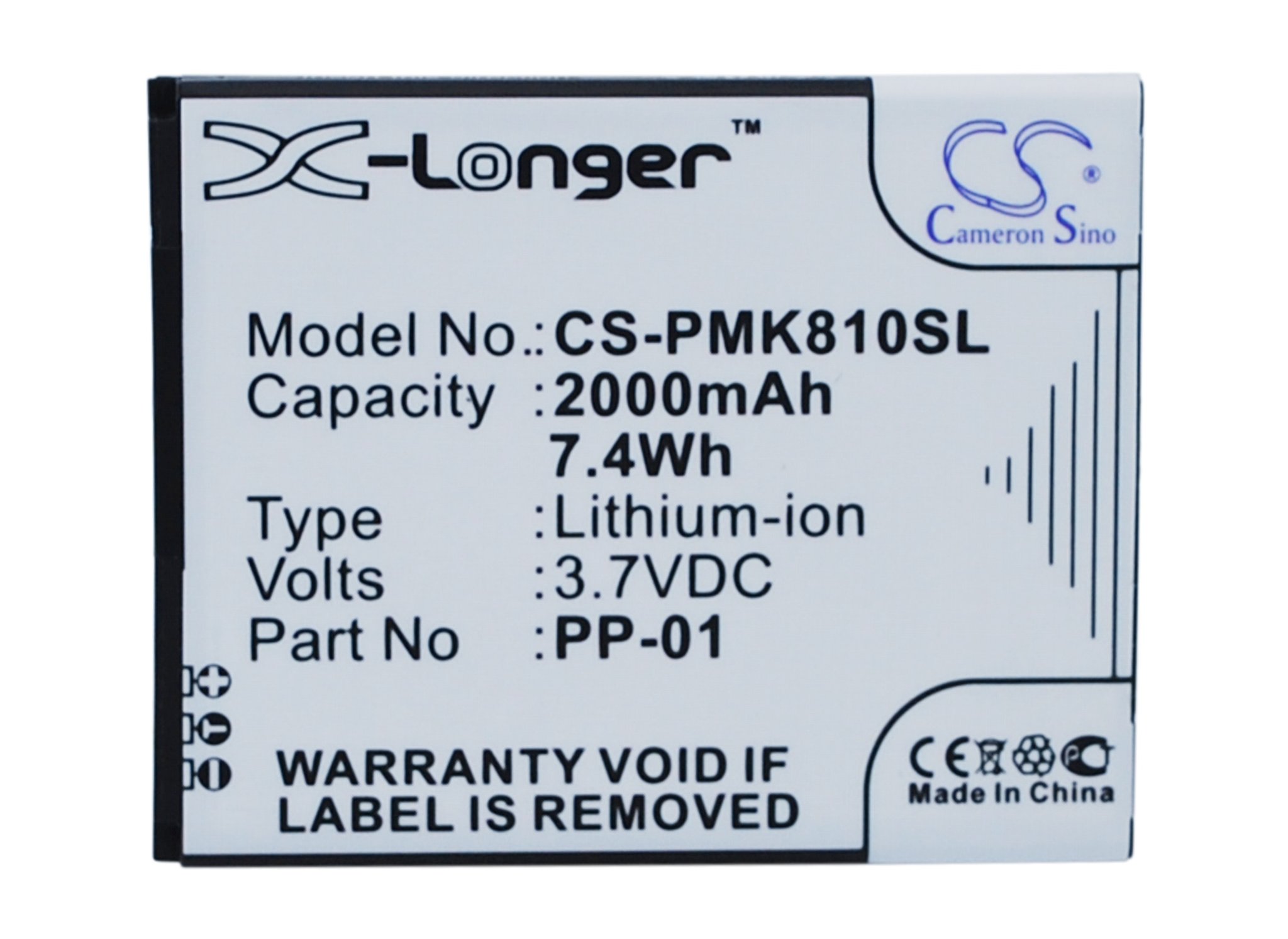 Phicomm PP-01 2000mAh akumulatoru
