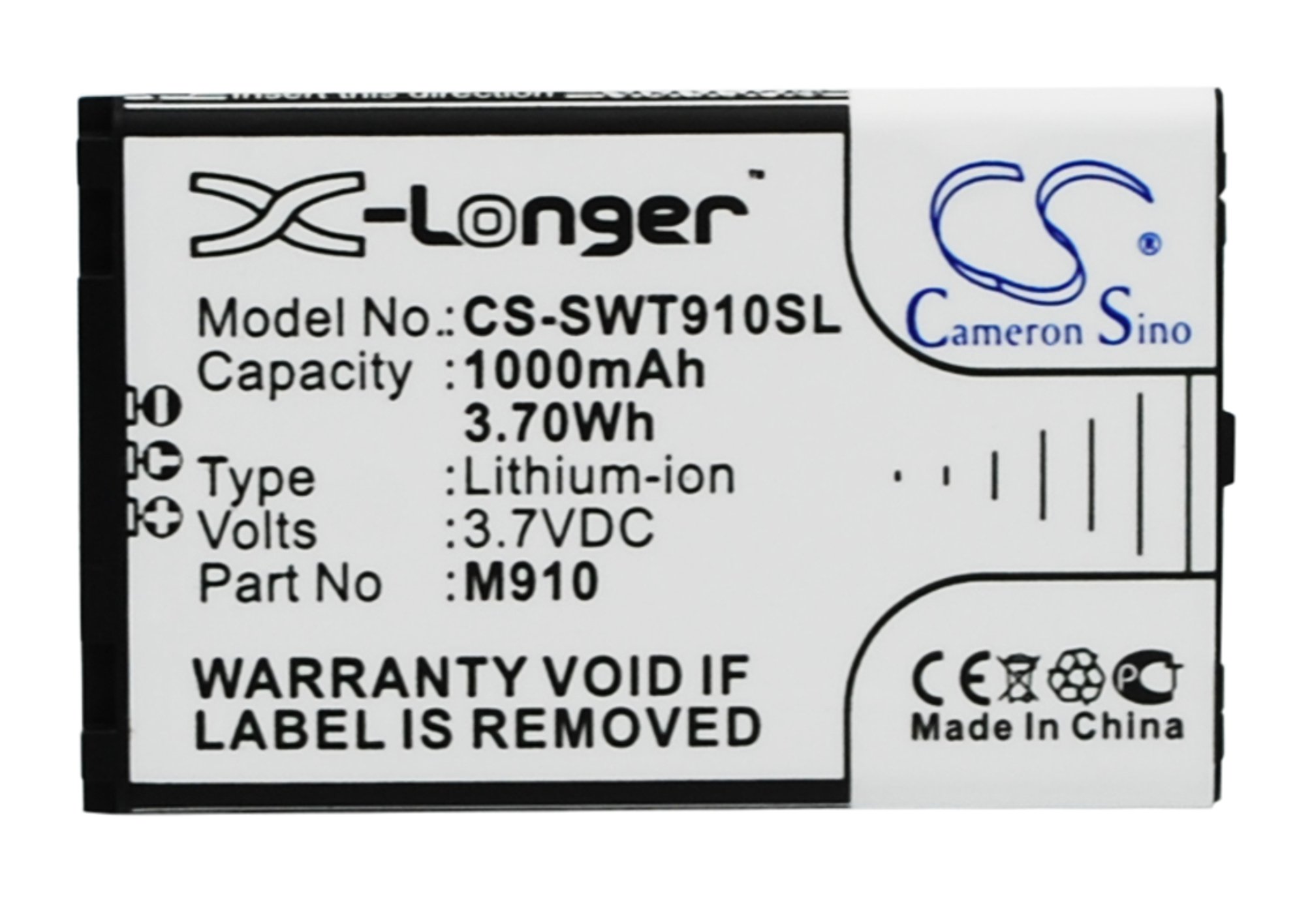 Switel M910 1000mAh mobile phone battery