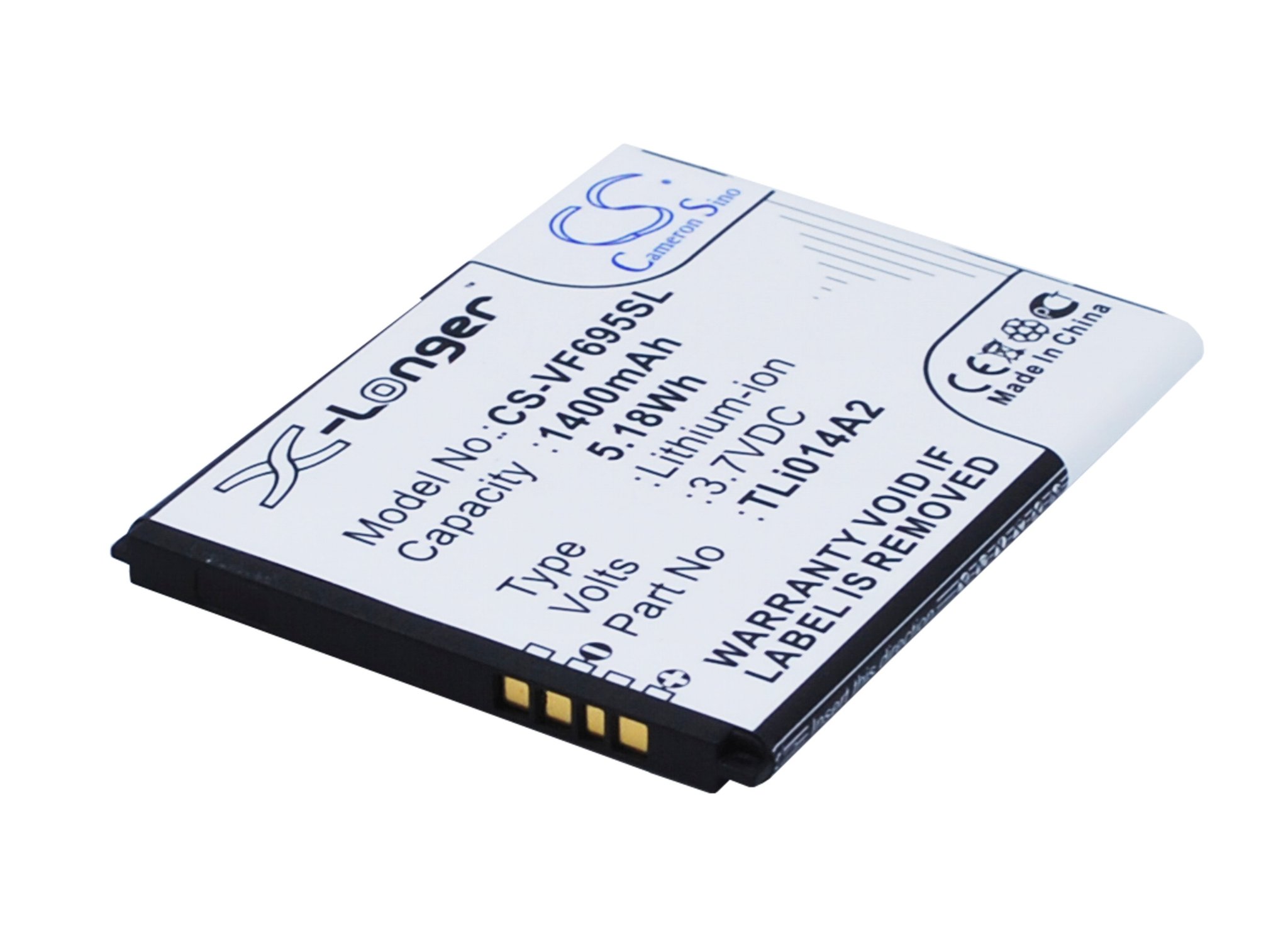 Vodafone TLi014A2 1400mAh mobile phone battery
