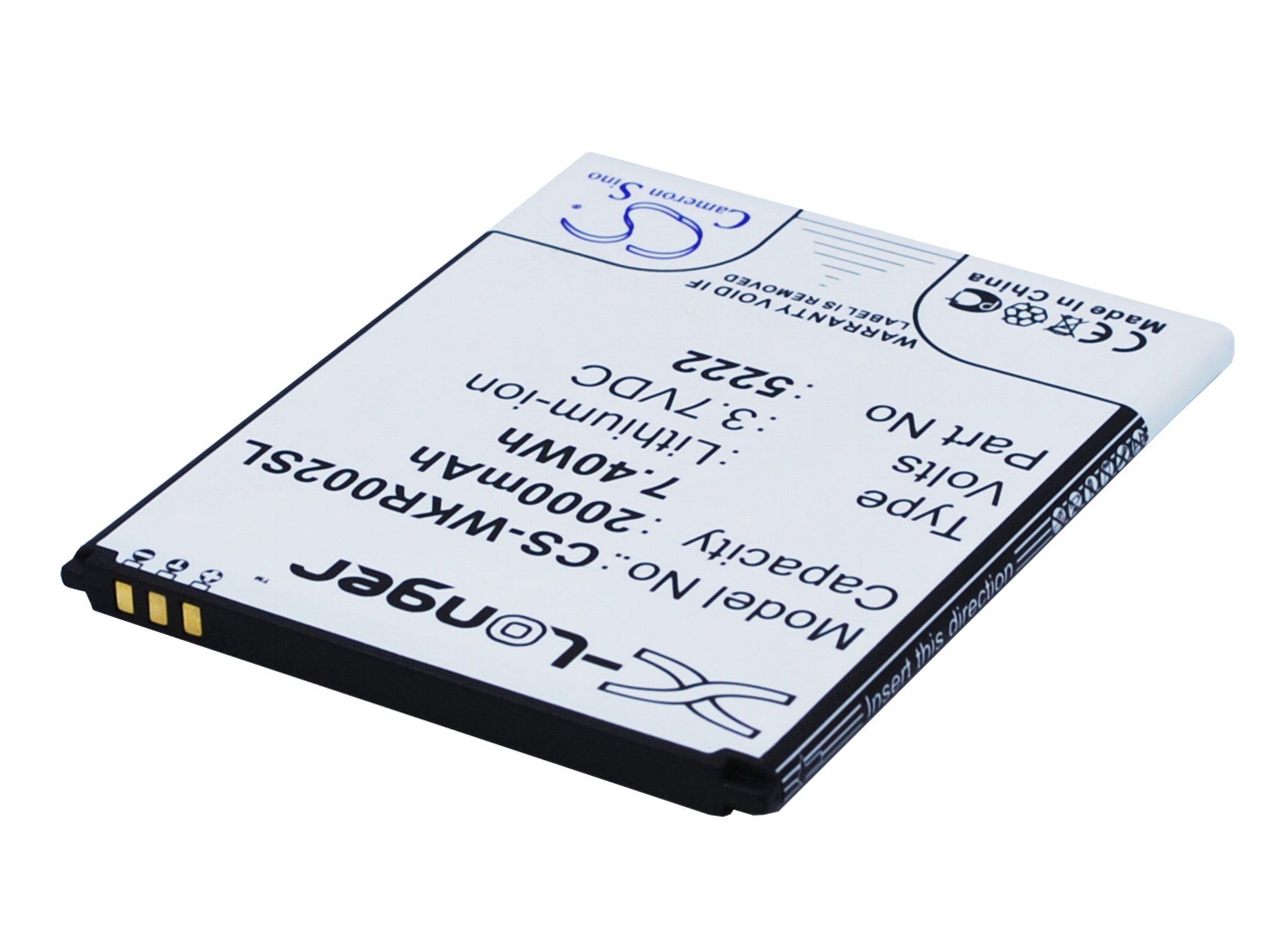 Wiko 5222 2000mAh akumulatoru