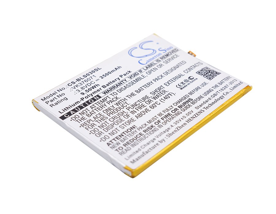 BLU VK376071 2500mAh Li-PL mobile phone battery