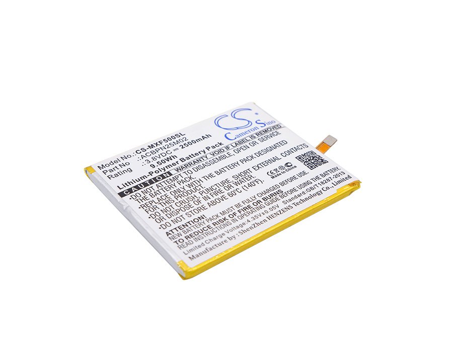 Micromax ACBPN25M02 2500mAh Li-PL telefoni aku