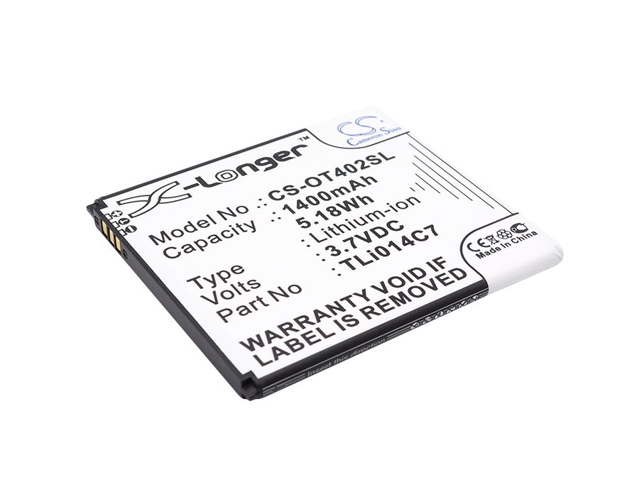 Alcatel TLi014C7 1400mAh Li-ion аккумулятор телефона