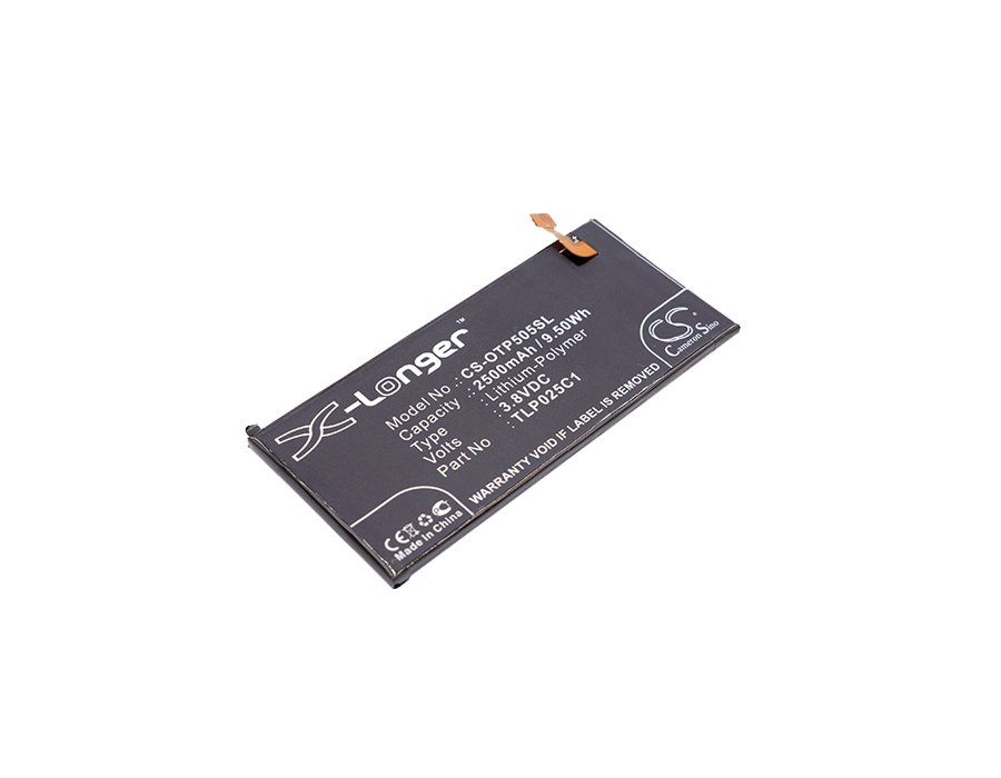 Alcatel TLP025C1, TLP025C2 2500mAh Li-PL mobile phone battery