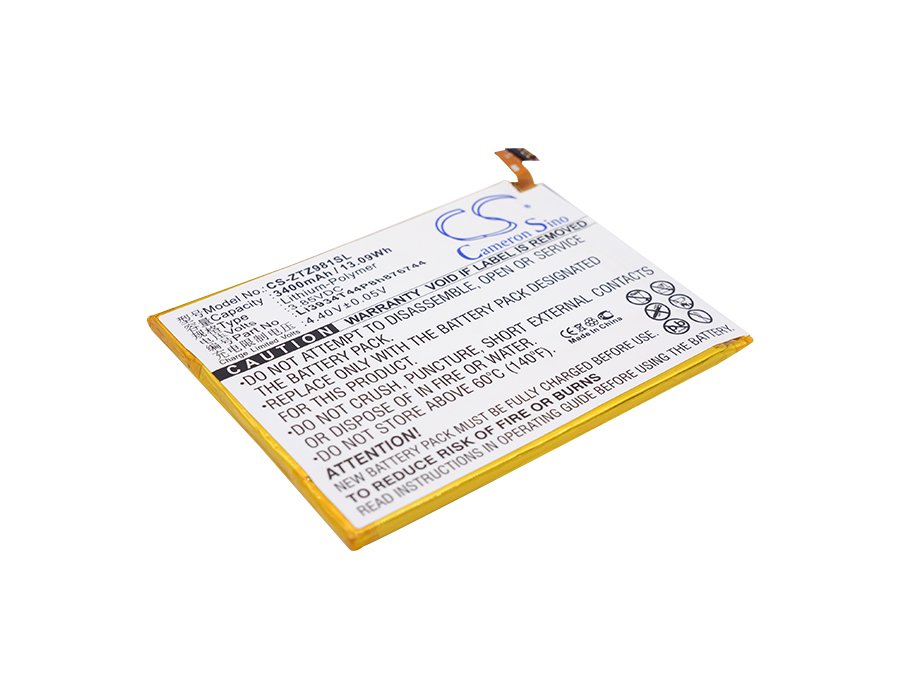 ZTE Li3934T44P8h876744 3400mAh Li-PL phone akumulators