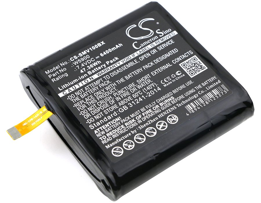 Sunmi V1 W5900 7.4V 6400mAh Li-ion barcode scanner battery