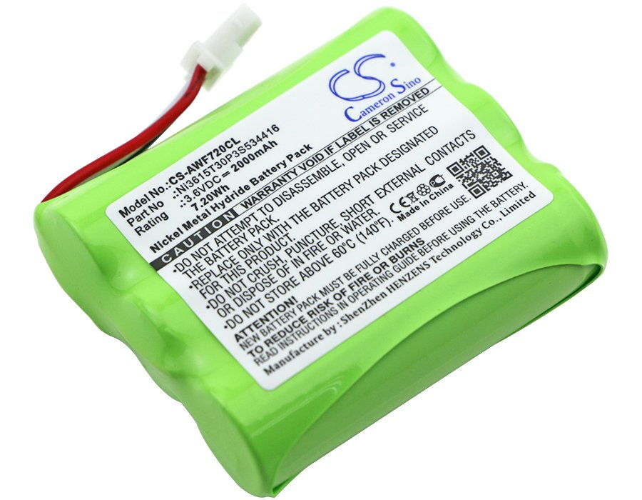 AT&T WF720 Ni3615T30P3S534416 3.6V 2000mAh Ni-MH puhelimen akku
