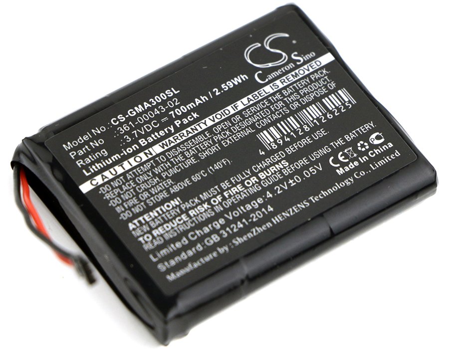 Garmin 010-01690-00, 361-00043-02 3.7V 700mAh Li-ion GPS akumulators