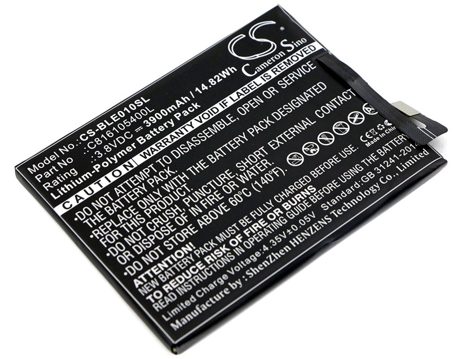 BLU E010Q, Energy X, C816105400L 3.80V 3900mAh Li-Polymer mobile phone battery