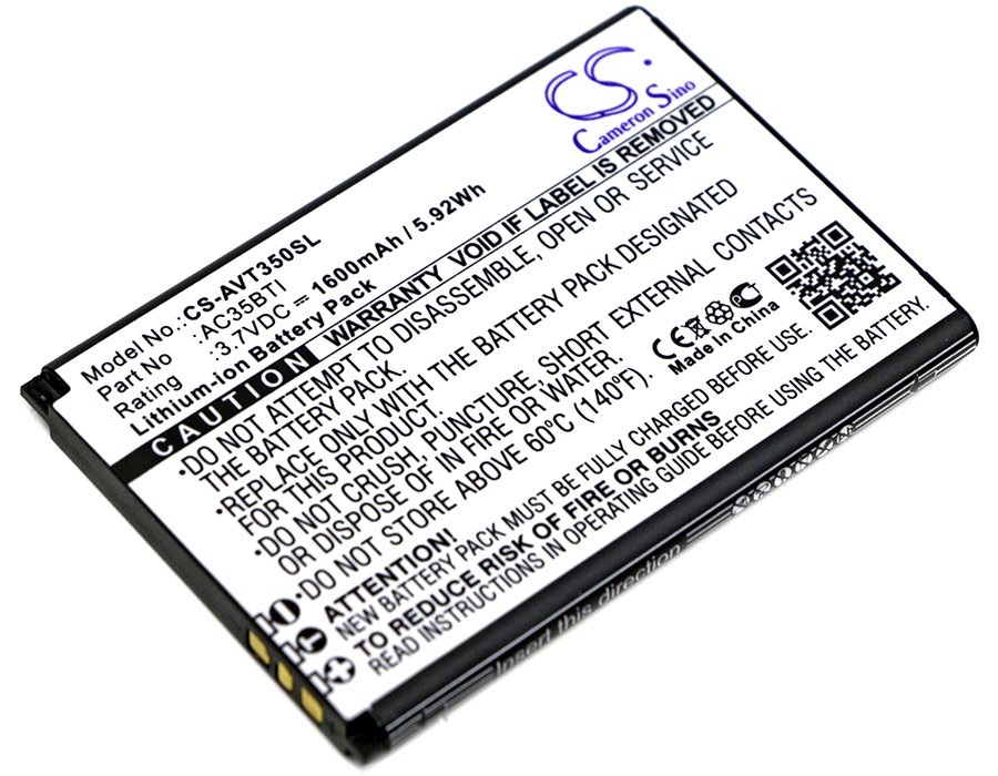Archos 35b Titanium, 35b Titanium Dual SIM, AC35BTI 3.70V 1200mAh Li-ion Mobile Phone аккумулятор