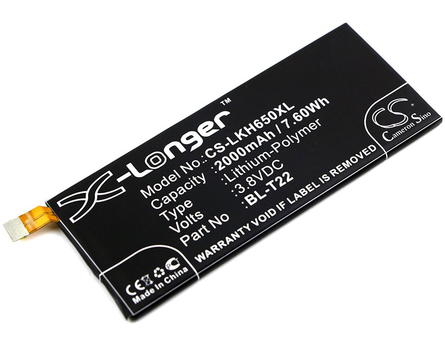 LG BL-T22 3.80V 2000mAh Li-Polymer аккумулятор для телефона