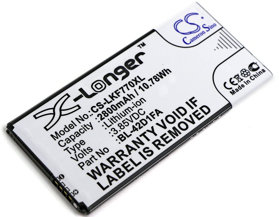 LG BL-42D1FA 3.85V 2800mAh Li-ion аккумулятор телефона