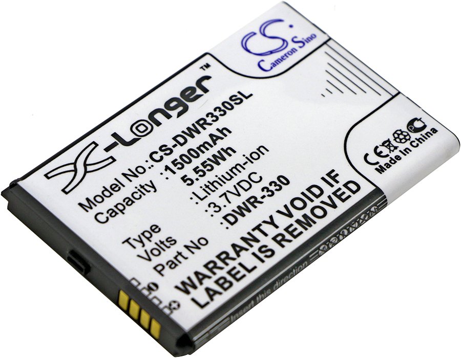 D-Link DWR-330, DWR-330 3.70V 1500mAh Li-ion akku