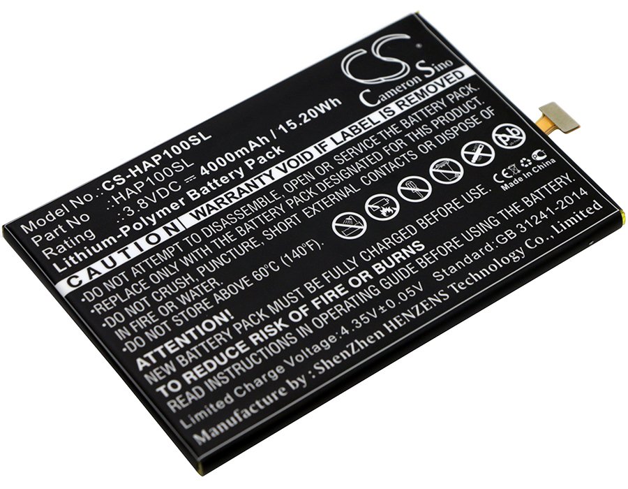 Highscreen Power ICE 3.80V 4000mAh Li-Polymer Mobile Phone akumulators