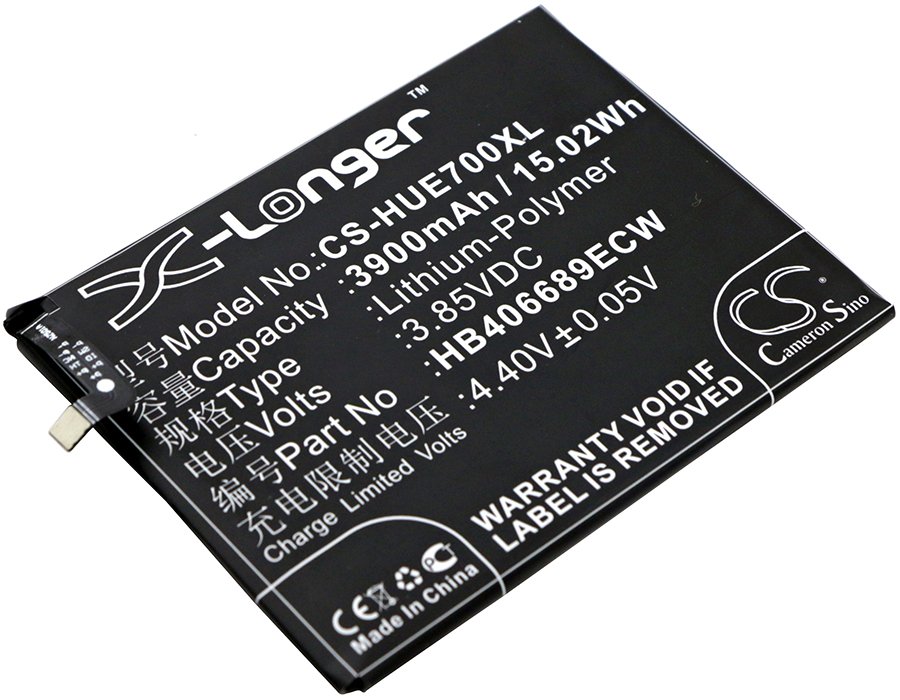 Huawei HB406689ECW 3.85V 3900mAh Li-Polymer аккумулятор телефона