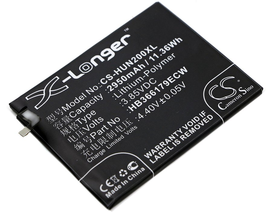 Huawei HB366179ECW 3.85V 2950mAh Li-Polymer аккумулятор для телефона